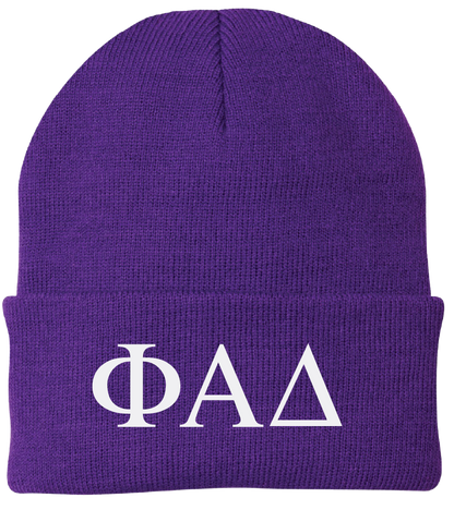 Phi Alpha Delta Lettered Beanies