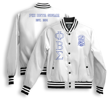 Phi Beta Sigma Bomber Jackets