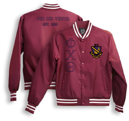 Phi Chi Theta Bomber Jackets