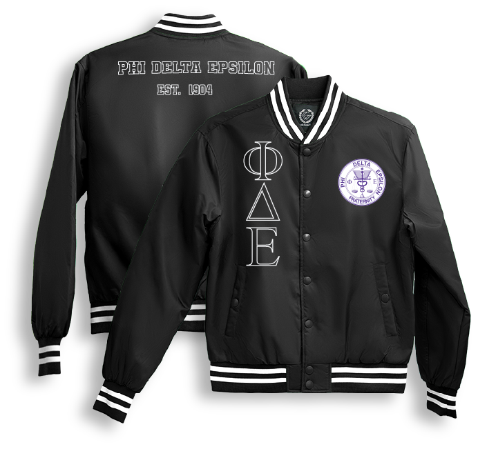 Phi Delta Epsilon Bomber Jackets