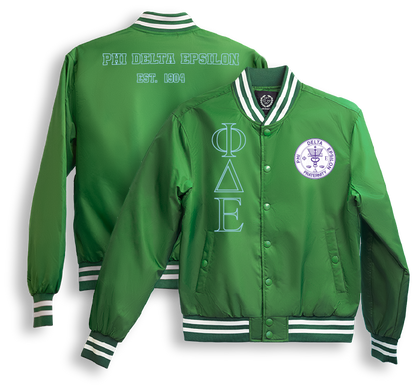 Phi Delta Epsilon Bomber Jackets