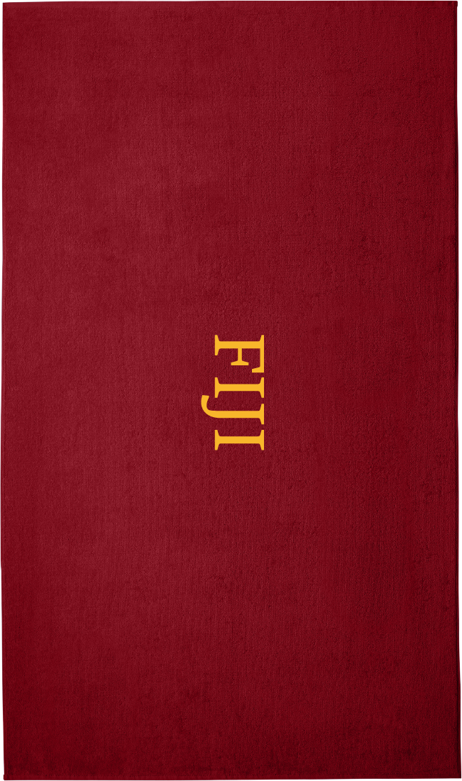 Phi Gamma Delta Lettered Beach Towels