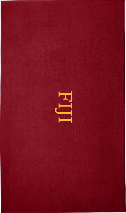 Phi Gamma Delta Lettered Beach Towels