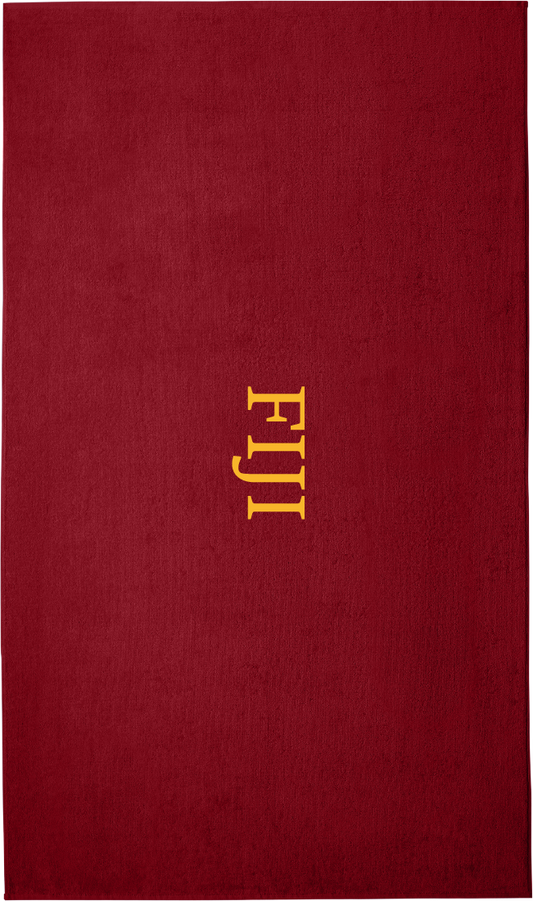 Phi Gamma Delta Lettered Beach Towels