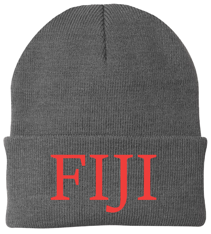 Phi Gamma Delta Lettered Beanies