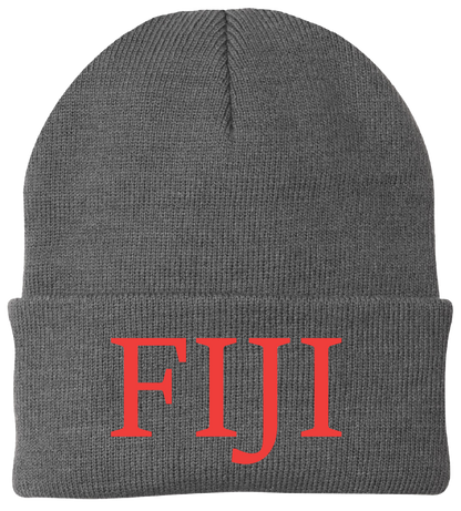 Phi Gamma Delta Lettered Beanies