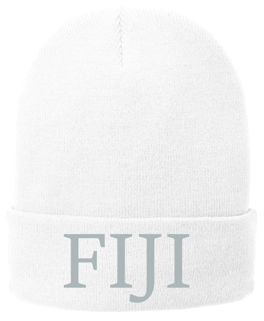 Phi Gamma Delta Lettered Beanies