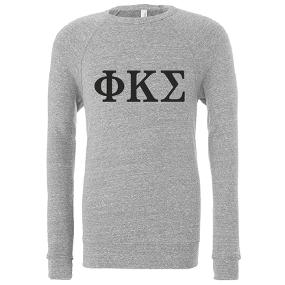 Phi Kappa Sigma Lettered Crewneck Sweatshirts