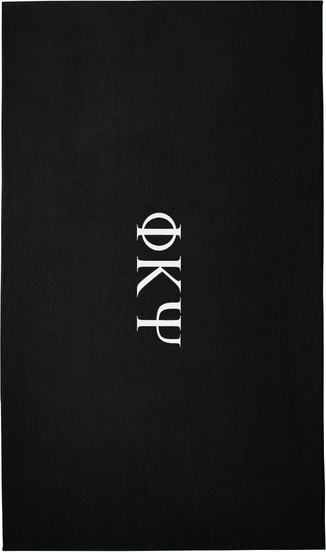 Phi Kappa Psi Lettered Beach Towels