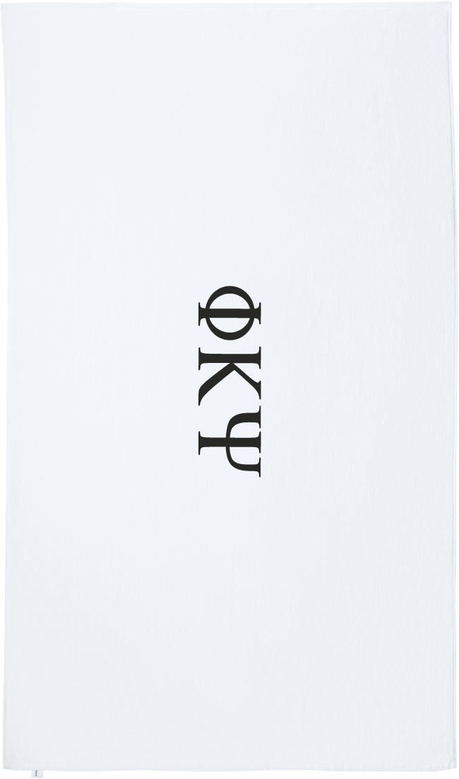 Phi Kappa Psi Lettered Beach Towels