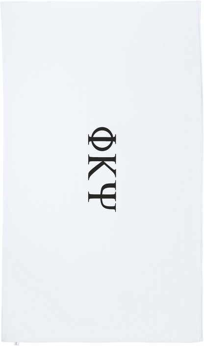 Phi Kappa Psi Lettered Beach Towels