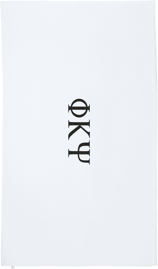 Phi Kappa Psi Lettered Beach Towels