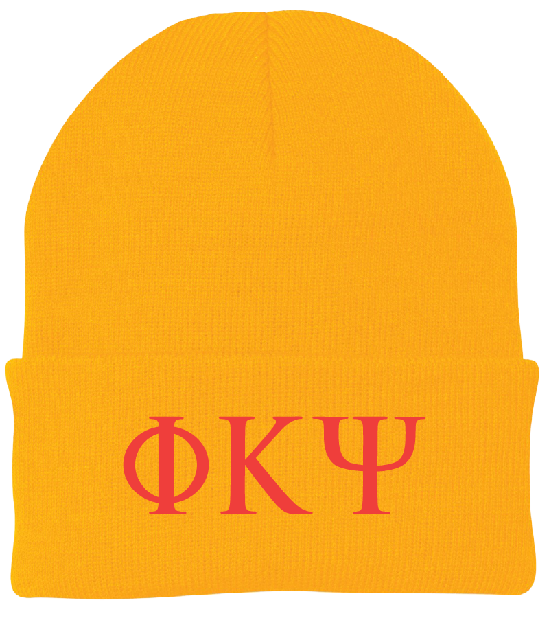 Phi Kappa Psi Lettered Beanies