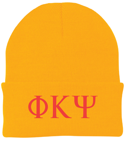 Phi Kappa Psi Lettered Beanies