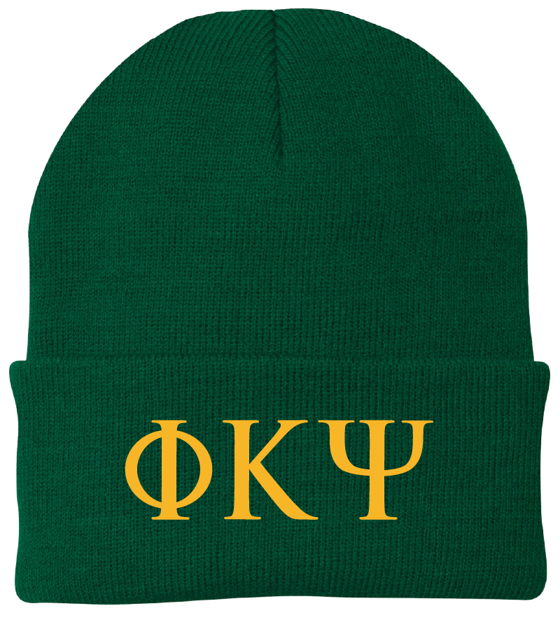 Phi Kappa Psi Lettered Beanies