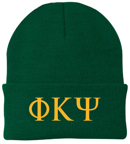 Phi Kappa Psi Lettered Beanies