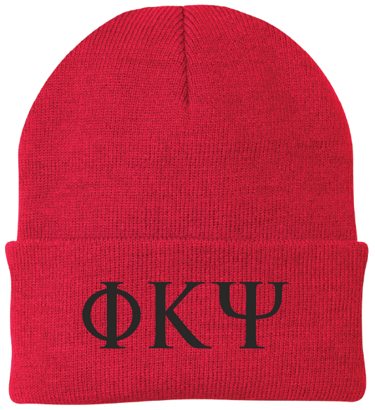 Phi Kappa Psi Lettered Beanies