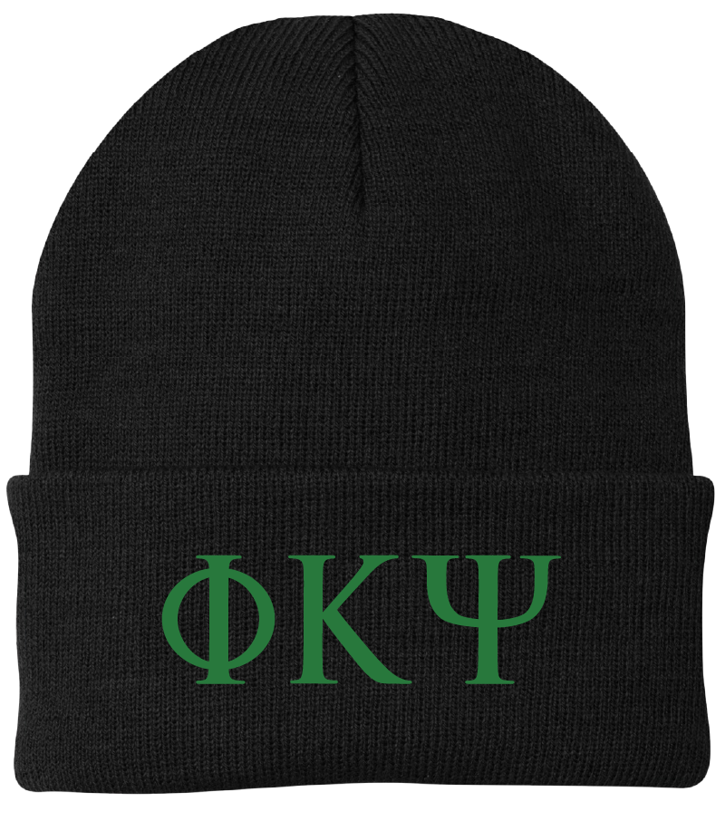 Phi Kappa Psi Lettered Beanies