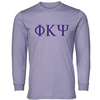 Phi Kappa Psi Lettered Long Sleeve T-Shirts