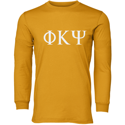 Phi Kappa Psi Lettered Long Sleeve T-Shirts