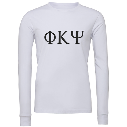 Phi Kappa Psi Lettered Long Sleeve T-Shirts