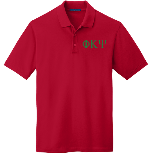 Phi Kappa Psi Men's Embroidered Polo Shirt