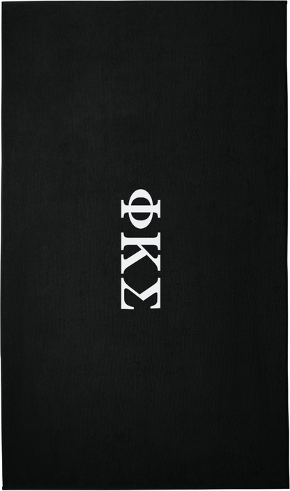 Phi Kappa Sigma Lettered Beach Towels