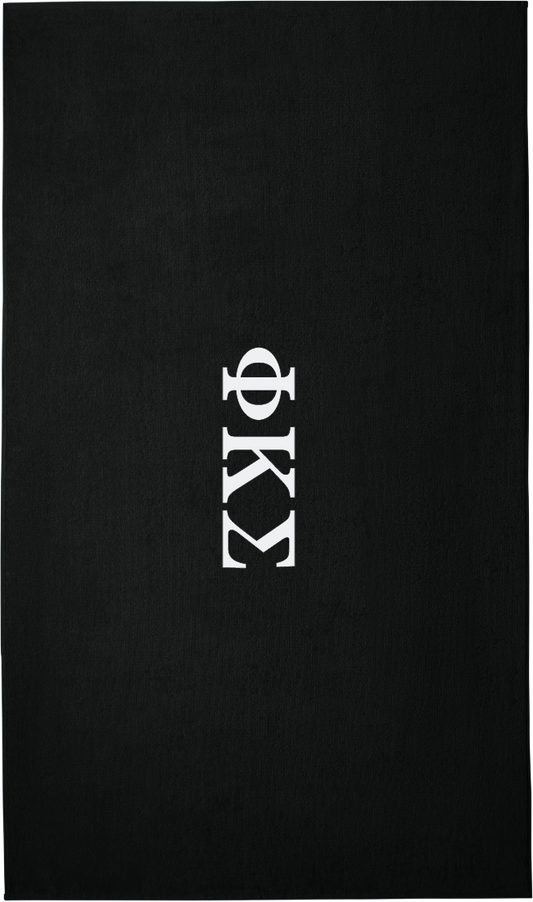 Phi Kappa Sigma Lettered Beach Towels