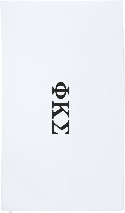 Phi Kappa Sigma Lettered Beach Towels