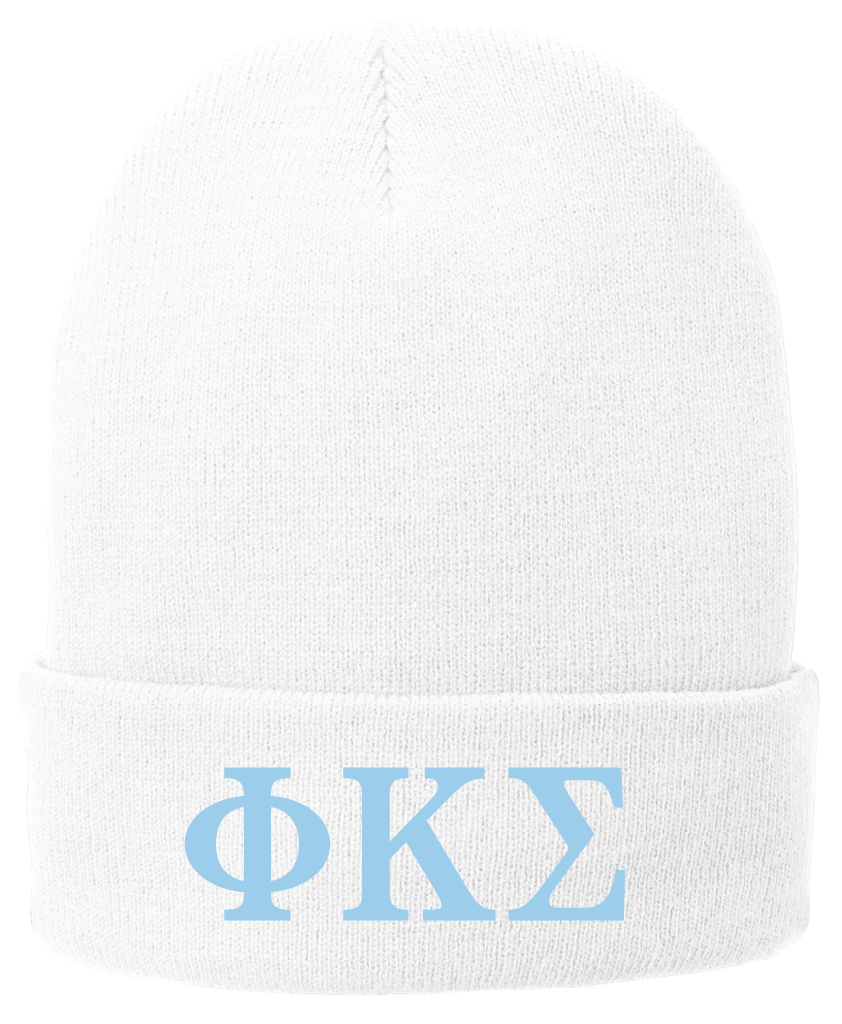 Phi Kappa Sigma Lettered Beanies