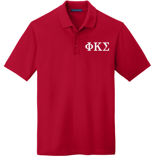 Phi Kappa Sigma Men's Embroidered Polo Shirt