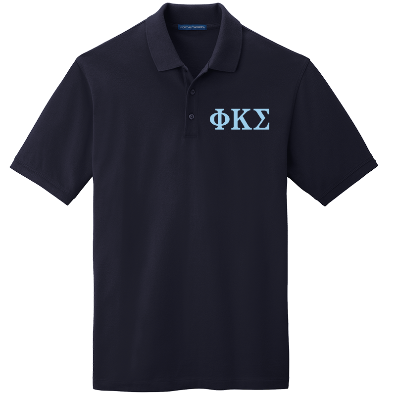 Phi Kappa Sigma Men's Embroidered Polo Shirt