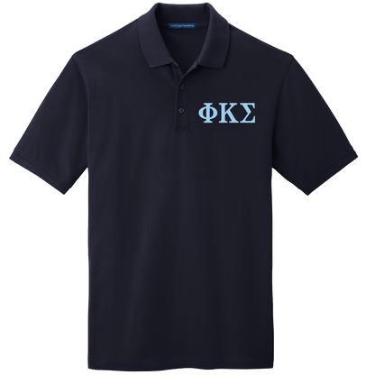 Phi Kappa Sigma Men's Embroidered Polo Shirt
