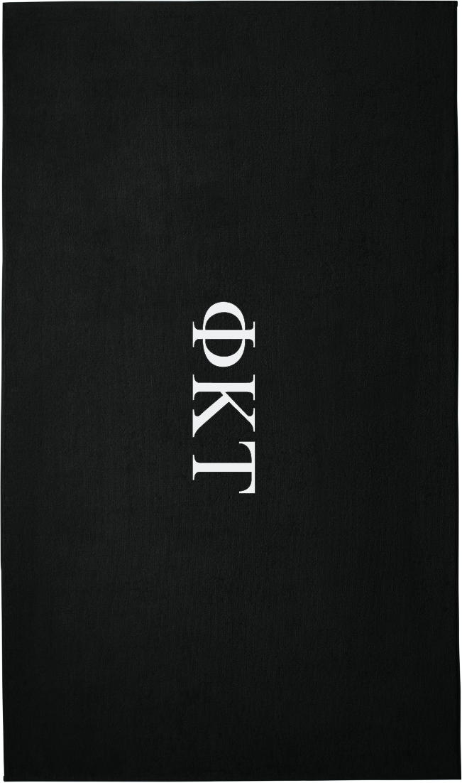 Phi Kappa Tau Lettered Beach Towels