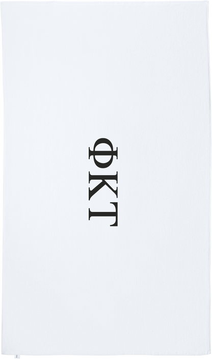 Phi Kappa Tau Lettered Beach Towels