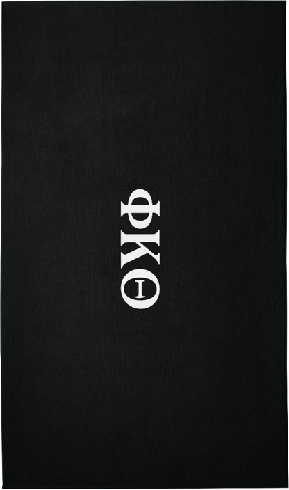 Phi Kappa Theta Lettered Beach Towels