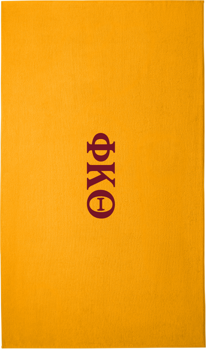 Phi Kappa Theta Lettered Beach Towels