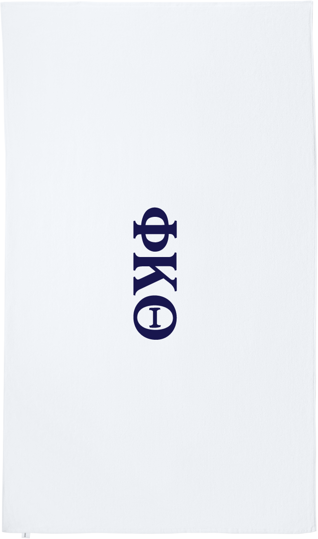 Phi Kappa Theta Lettered Beach Towels