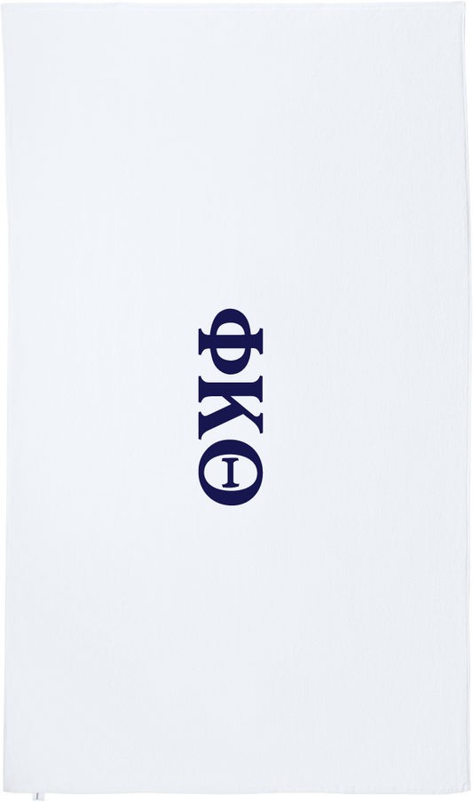Phi Kappa Theta Lettered Beach Towels