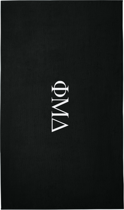 Phi Mu Delta  Lettered Beach Towels