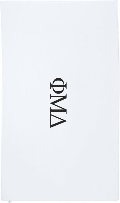 Phi Mu Delta  Lettered Beach Towels