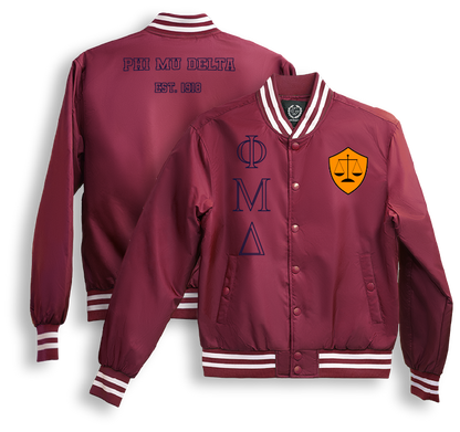 Phi Mu Delta  Bomber Jacket