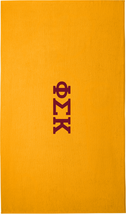 Phi Sigma Kappa  Lettered Beach Towels