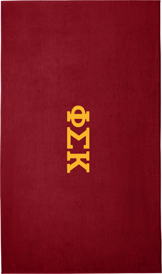 Phi Sigma Kappa  Lettered Beach Towels