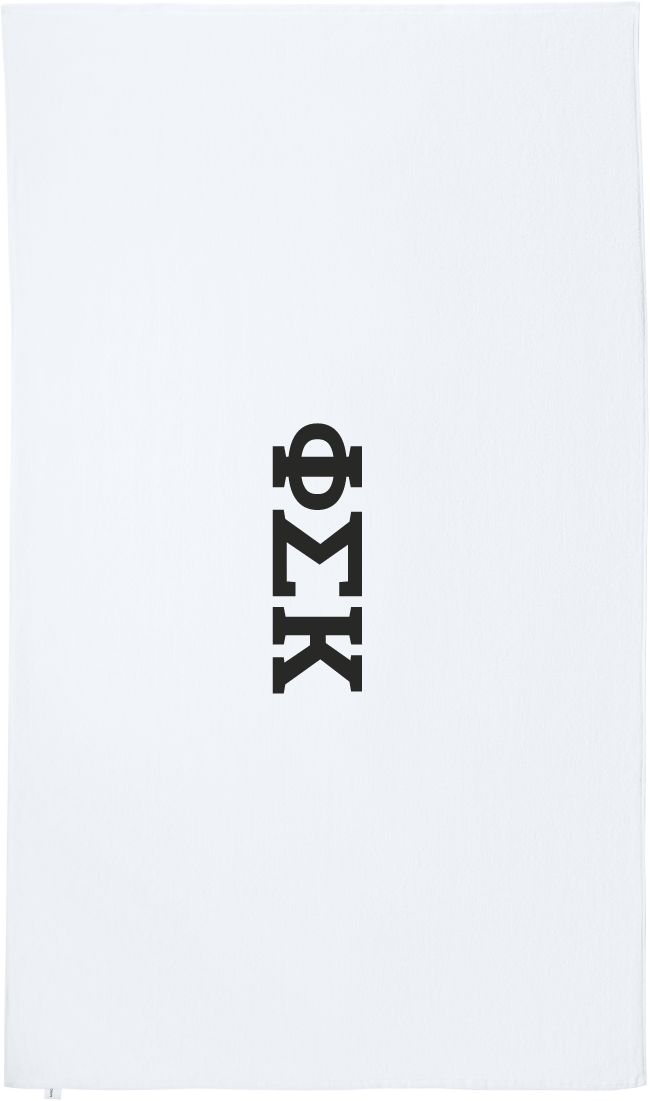 Phi Sigma Kappa  Lettered Beach Towels