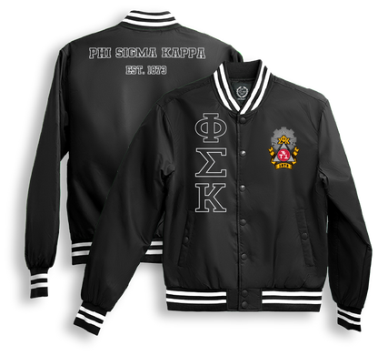 Phi Sigma Kappa Bomber Jackets