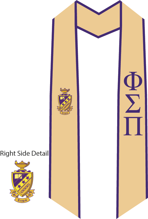 Phi Sigma Pi Graduation Stoles