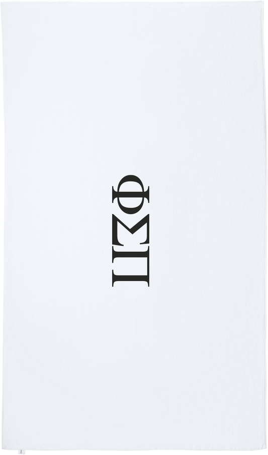 Phi Sigma Pi Lettered Beach Towels