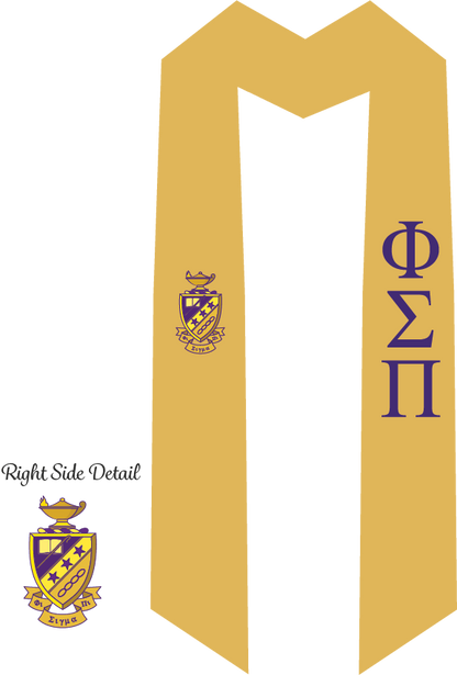 Phi Sigma Pi Graduation Stoles