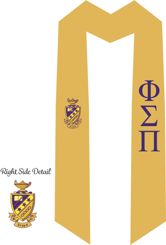 Phi Sigma Pi Graduation Stoles